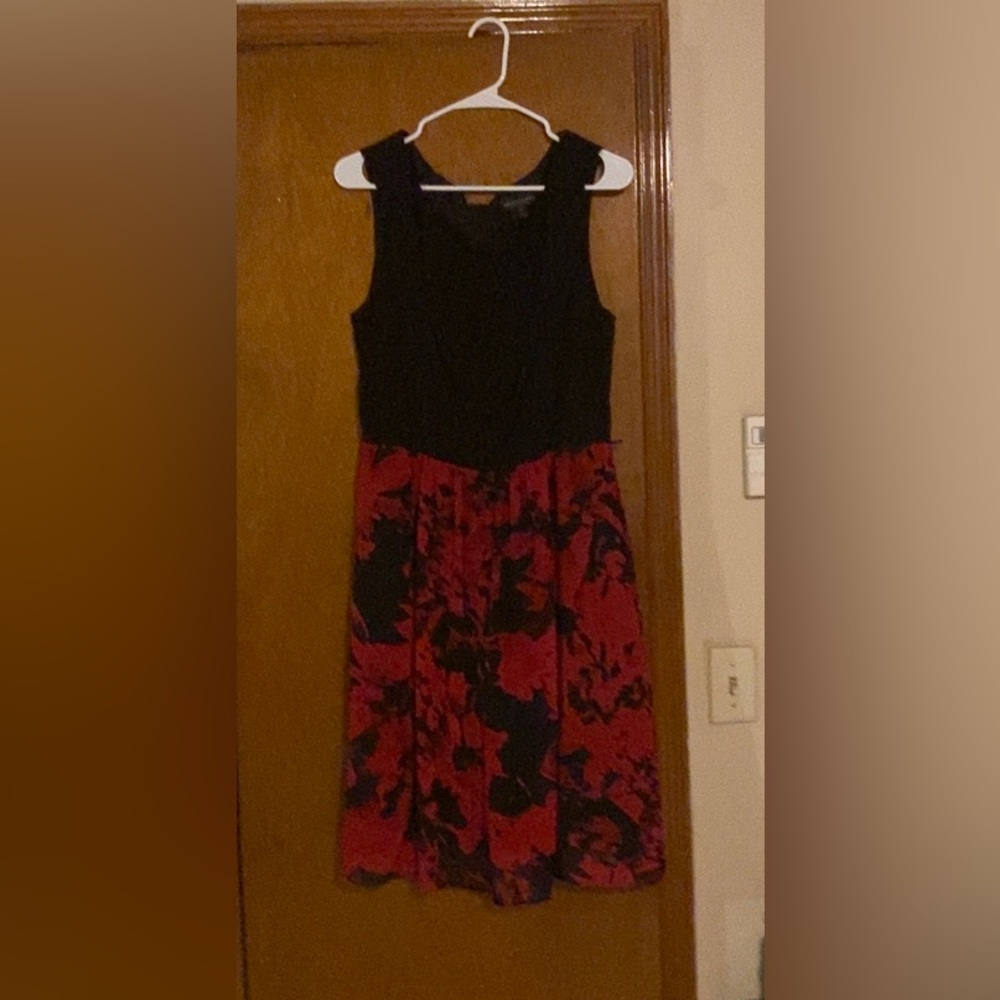 Red and Black, No Rips or Stains
